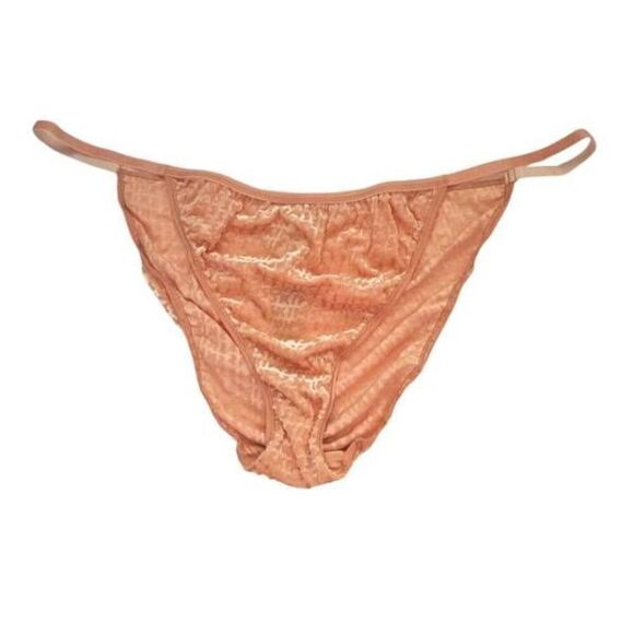 SKIMS EMBOSSED LOGO SIDE STRING PANTY NWT - Picture 1 of 9